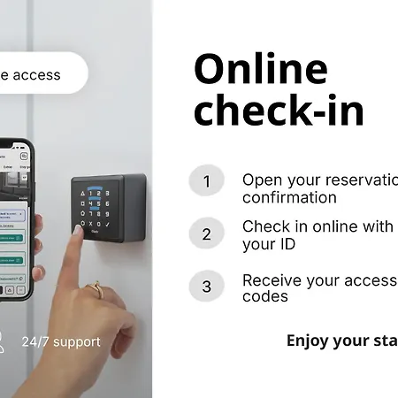 Lägenhetshotell Limehome Muellerstrasse - Digital Access